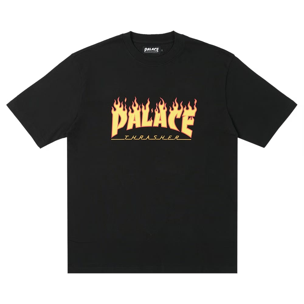 Palace x Thrasher T-Shirt Black