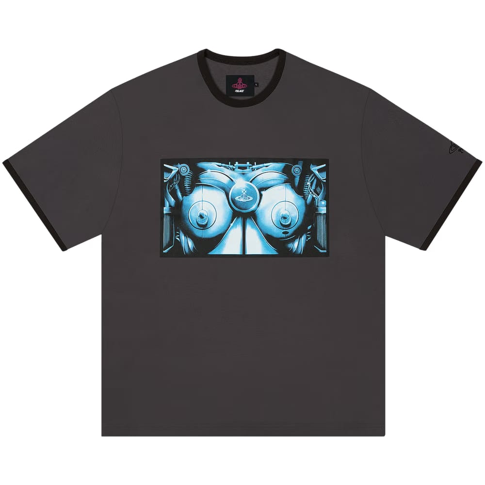 Palace x Vivienne Westwood Ringer T-Shirt Black