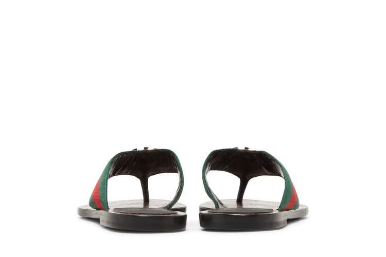 Gucci Wmns GG Web Sandal 'Black Green Red'