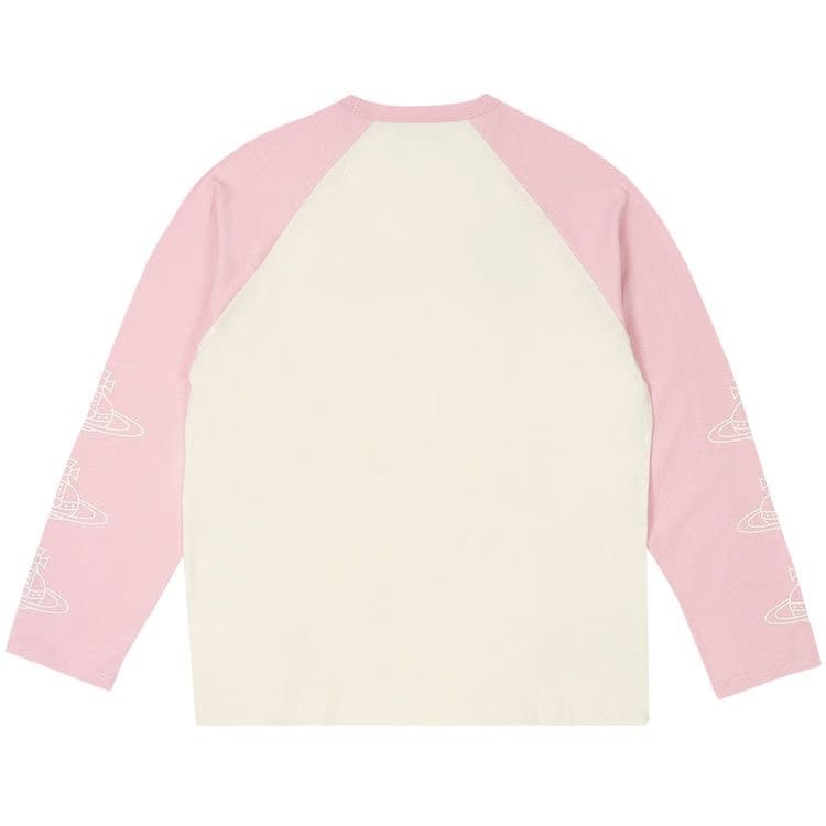 Palace x Vivienne Westwood Raglan Long-Sleeve White/Pink