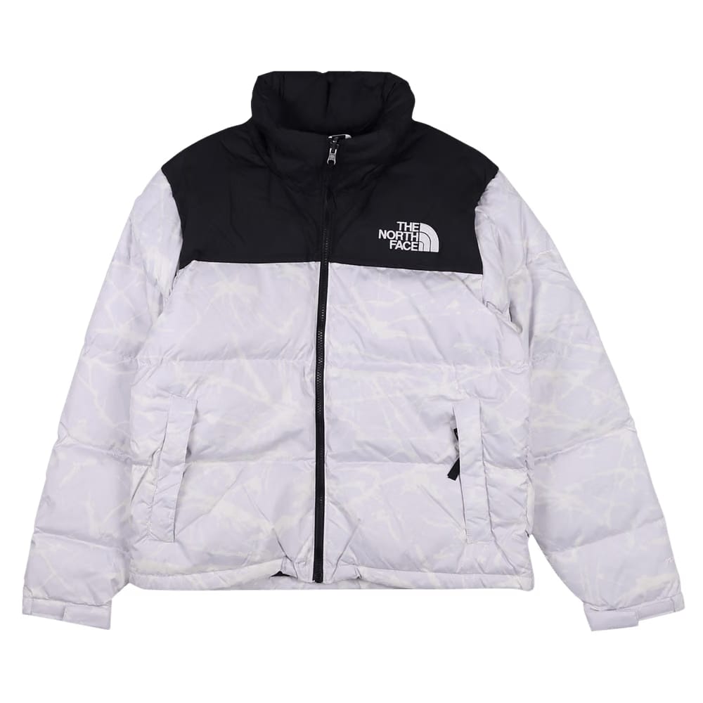 The North Face Print 1996 Retro Nuptse Jacket Lavender Print