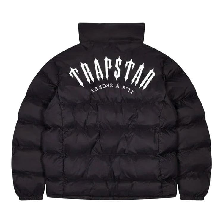 Trapstar Irongate Arch Puffer Jacket Black
