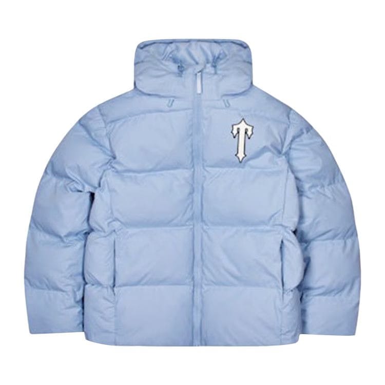 Trapstar Irongate Arch Hooded Puffer Jacket Light Blue