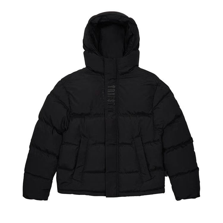 Trapstar Decoded 2.0 Hooded Puffer Jacket Blackout Edition