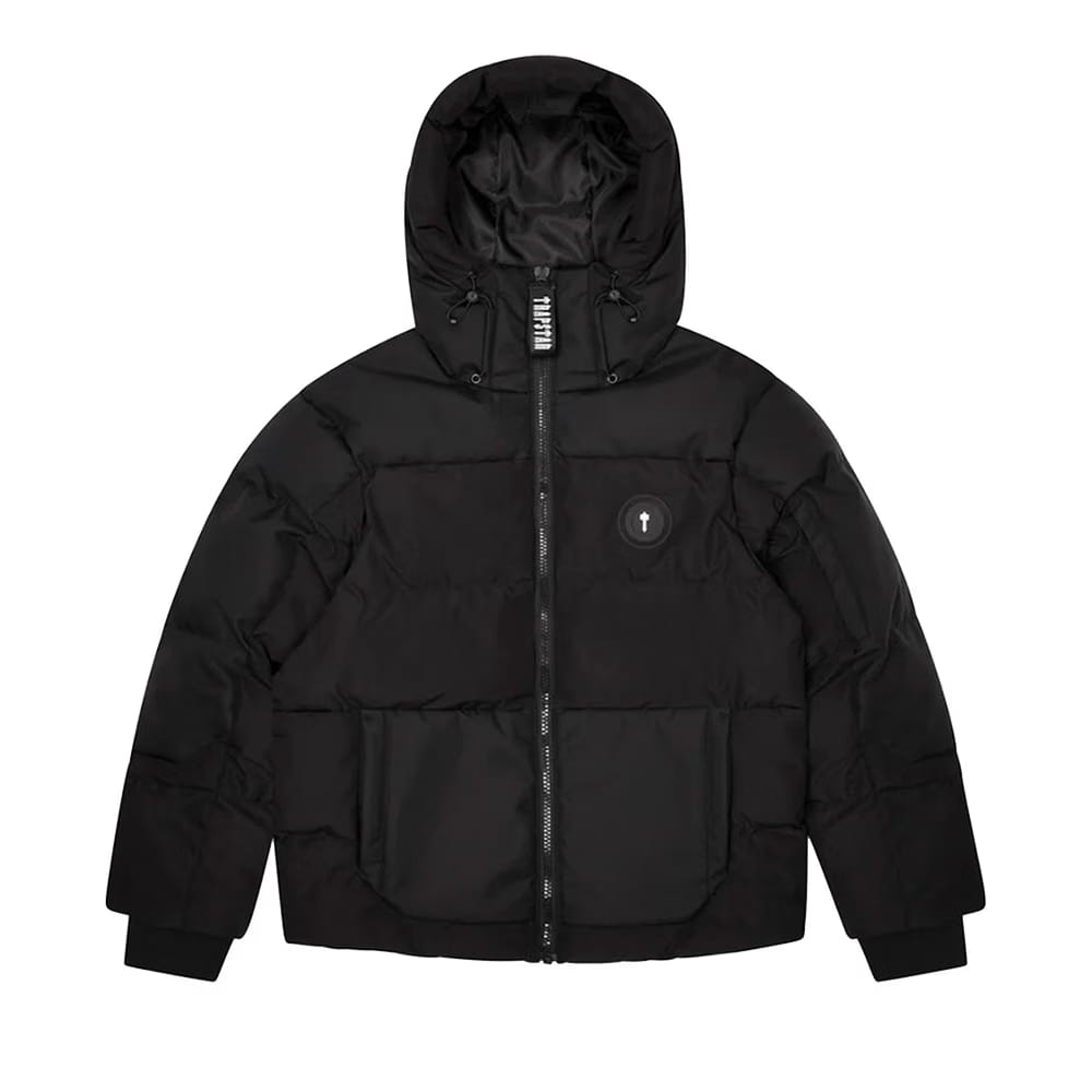Trapstar Decoded Puffer Jacket Black