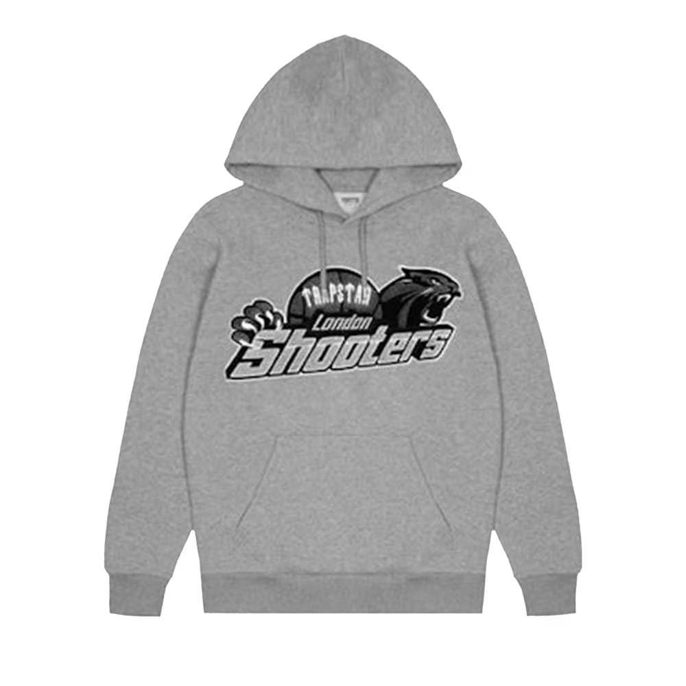 Trapstar Shooters Hoodie Tracksuit Grey/Blue