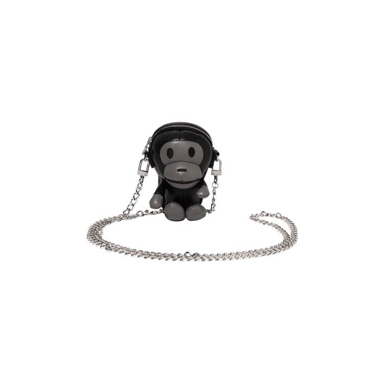BAPE Baby Milo Mini Shoulder Bag Black/Gold