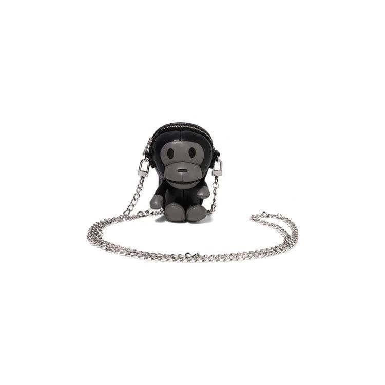BAPE Baby Milo Mini Shoulder Bag Black/Gold