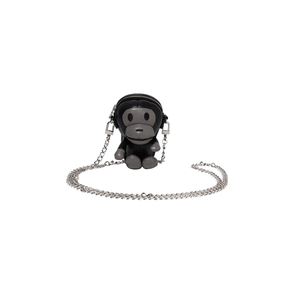 BAPE Baby Milo Mini Shoulder Bag Black/Gold