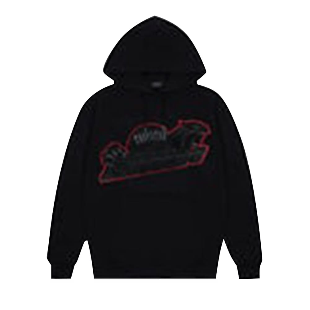 Trapstar Shooters Hoodie Tracksuit Black/Red