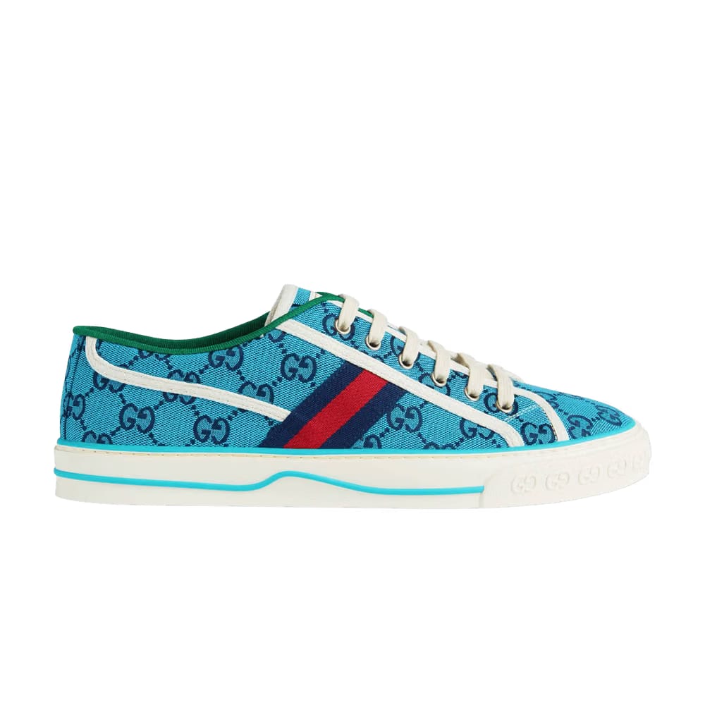Gucci Wmns Tennis 1977 'Light Blue Monogram'