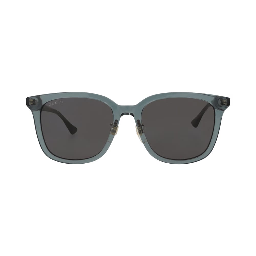 Gucci Square-Frame Recycled Acetate Sunglasses Green Grey