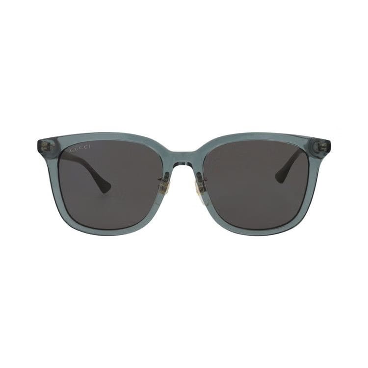 Gucci Square-Frame Recycled Acetate Sunglasses Green Grey