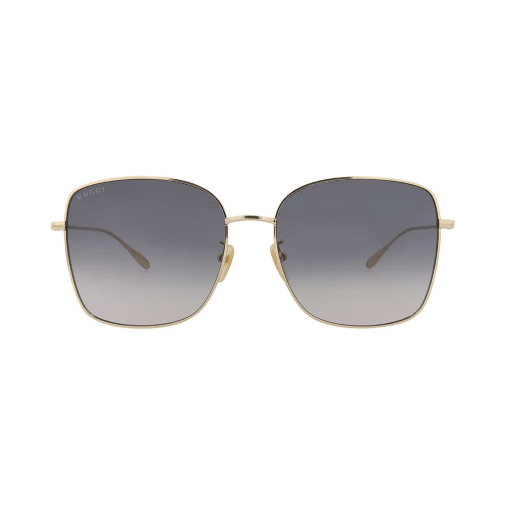 Gucci Square Sunglasses Gold/Grey