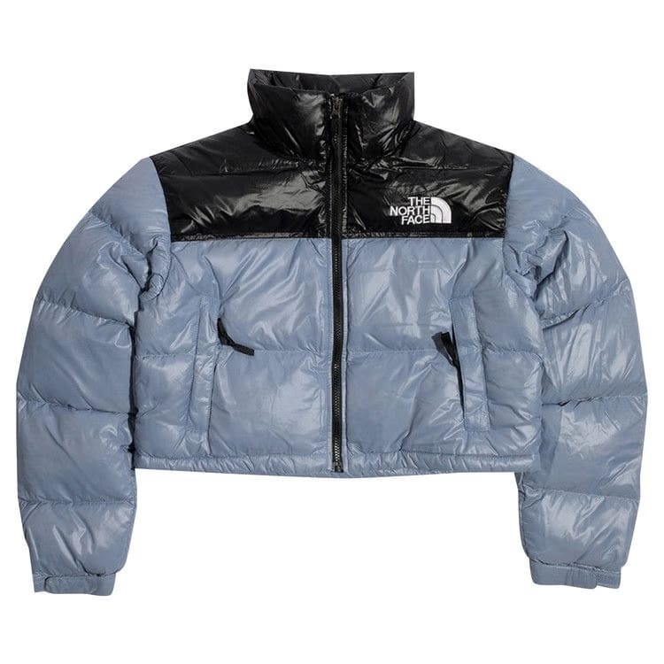 The North Face Nuptse Shorts Jacket Blue