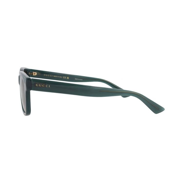 Gucci Square-Frame Injection Sunglasses Blue Brown