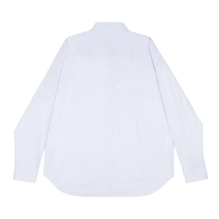 Gucci Striped Poplin Shirt White/Azure