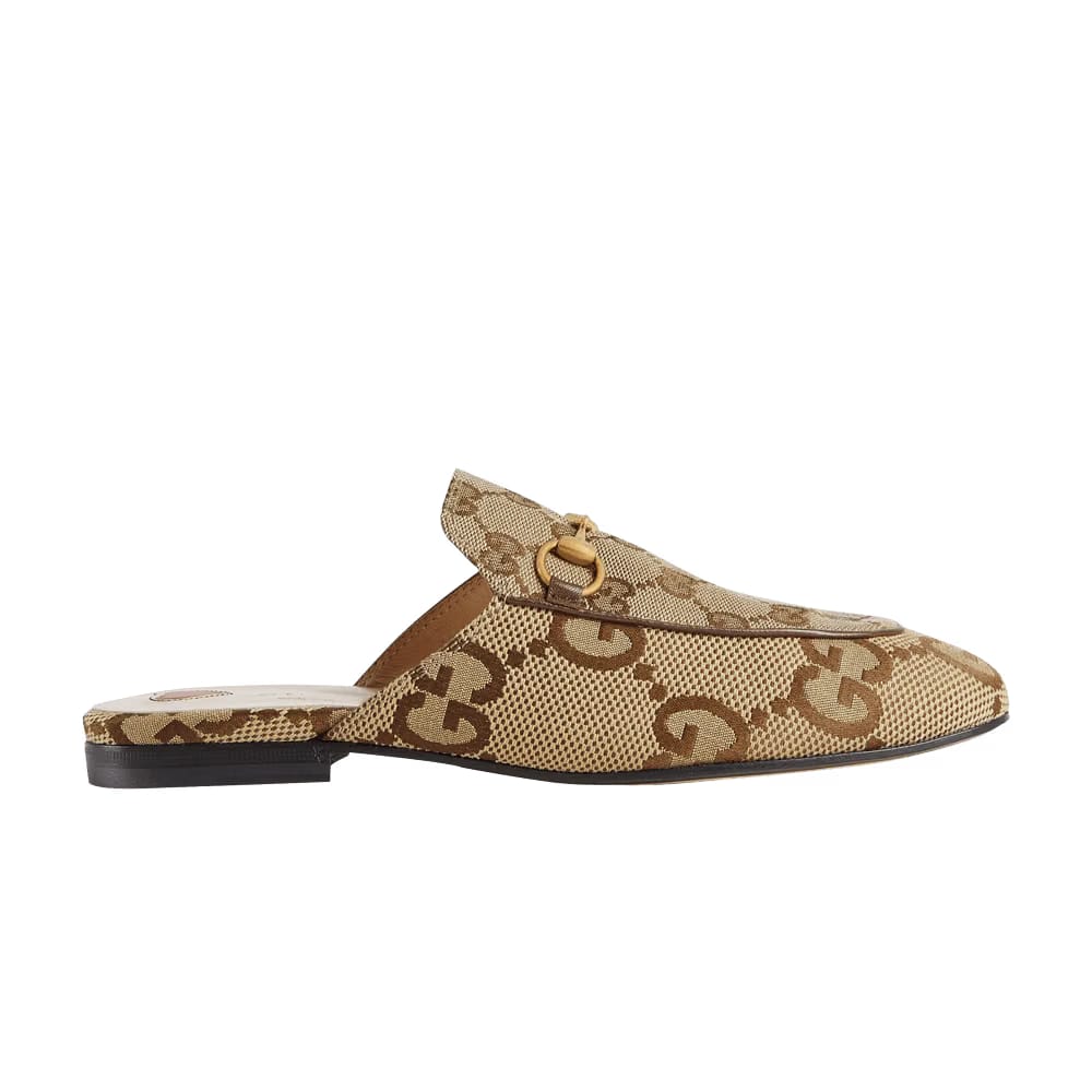 Gucci Wmns Jumbo GG Princetown Slipper 'Camel'