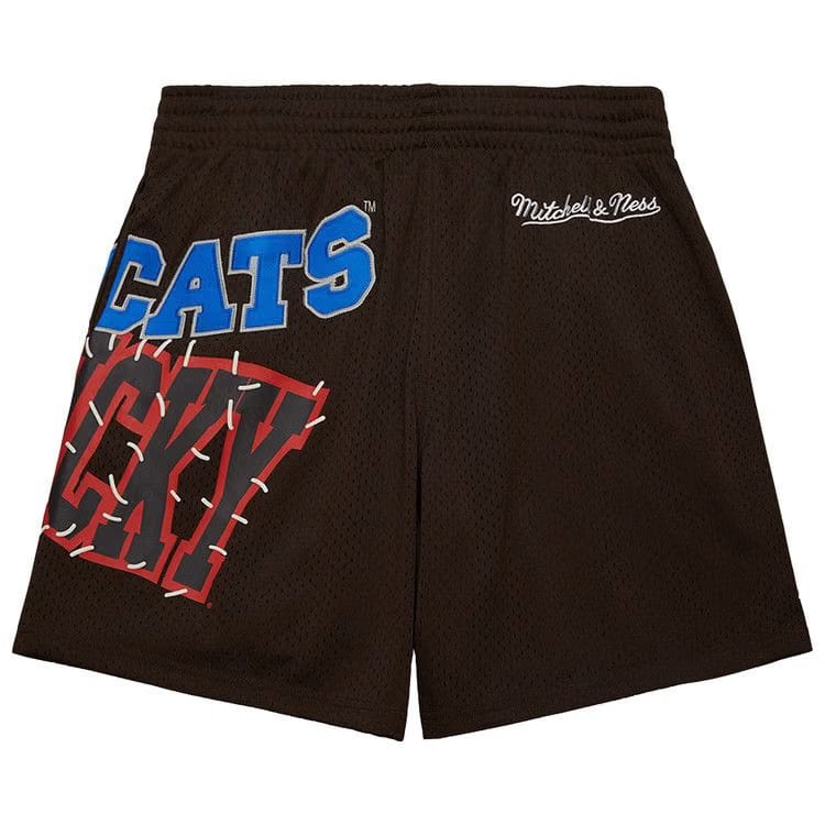 Cactus Jack by Travis Scott x Mitchell & Ness University Of Kentucky Shorts Brown