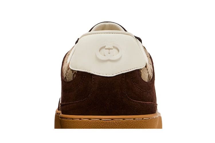 Gucci G75 Interlocking G - Dark Brown Suede