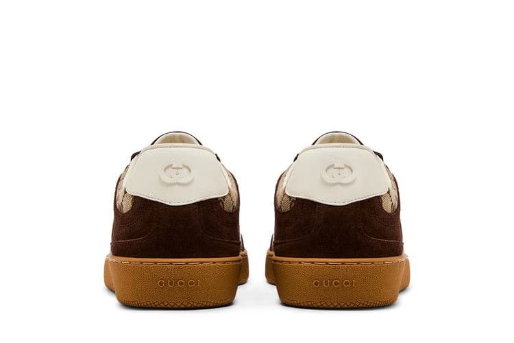 Gucci G75 Interlocking G - Dark Brown Suede