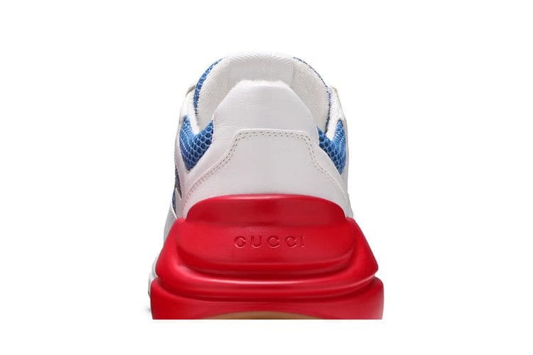 Gucci Rhyton White Blue Red Reflective