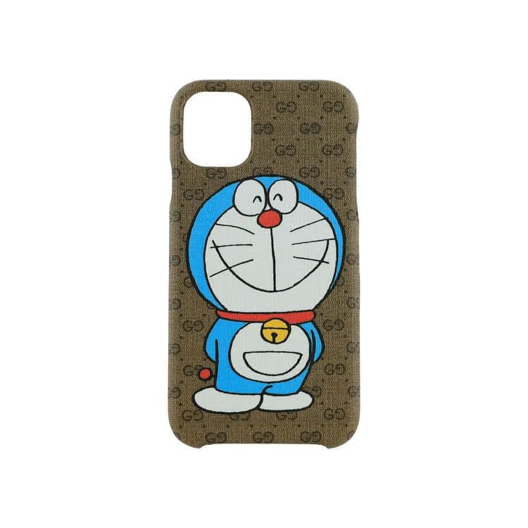 Gucci Doraemon iPhone 11 Phone Case Beige