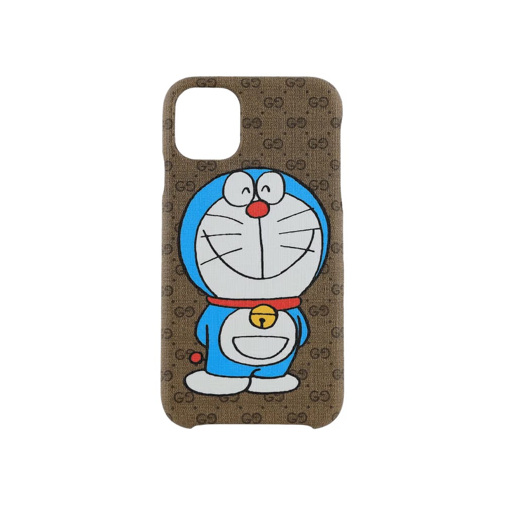 Gucci Doraemon iPhone 11 Phone Case Beige