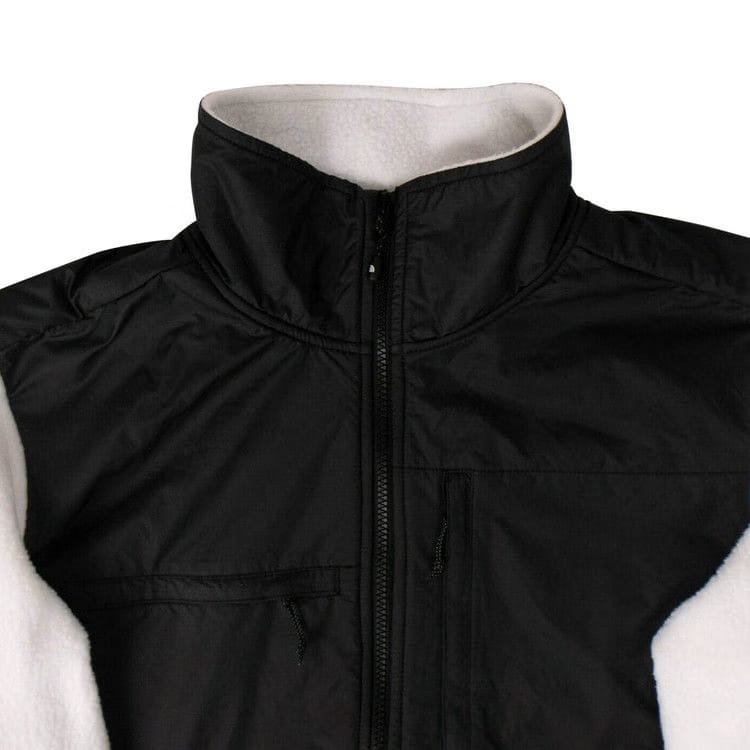 The North Face Collared Mountain Q Logo Jacket Black/White