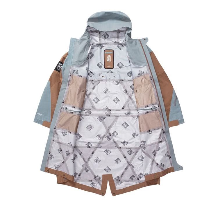 The North Face x Undercover Soukuu Geodesic Shell Jacket Sepia Brown/Concrete Grey