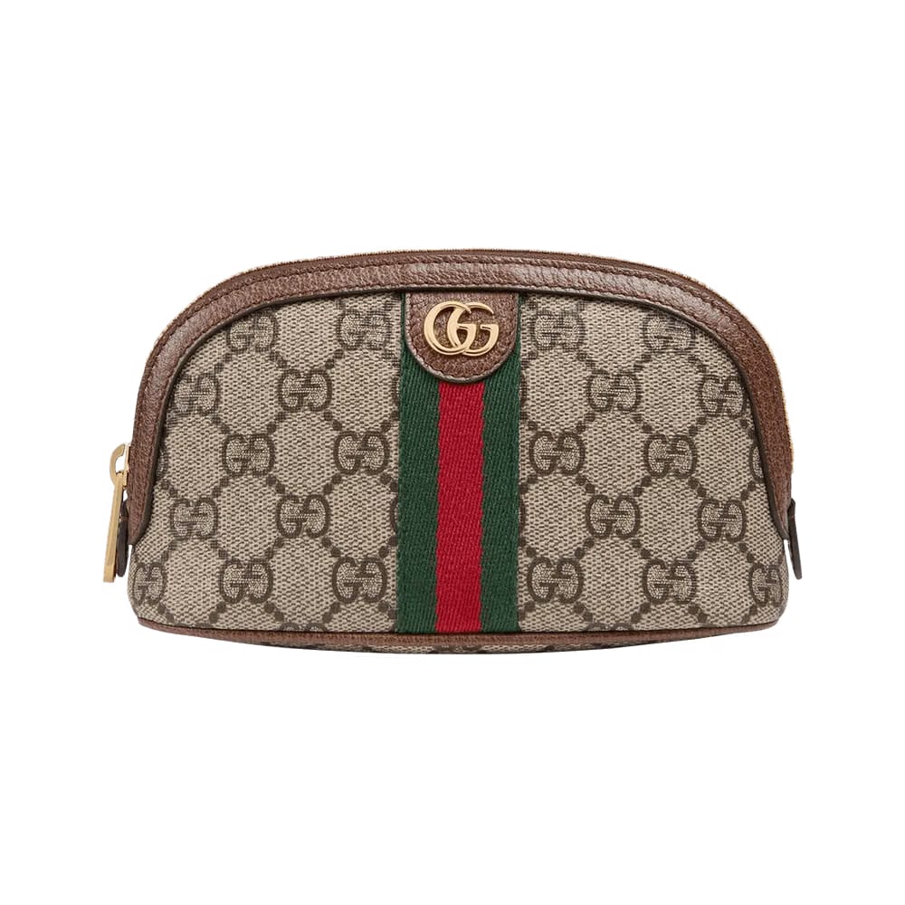 Gucci Ophidia GG Medium Cosmetic Case Beige