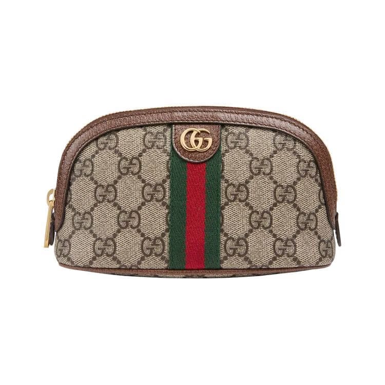 Gucci Ophidia GG Medium Cosmetic Case Beige
