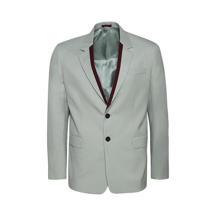 Gucci Single Breasted Blazer Olive