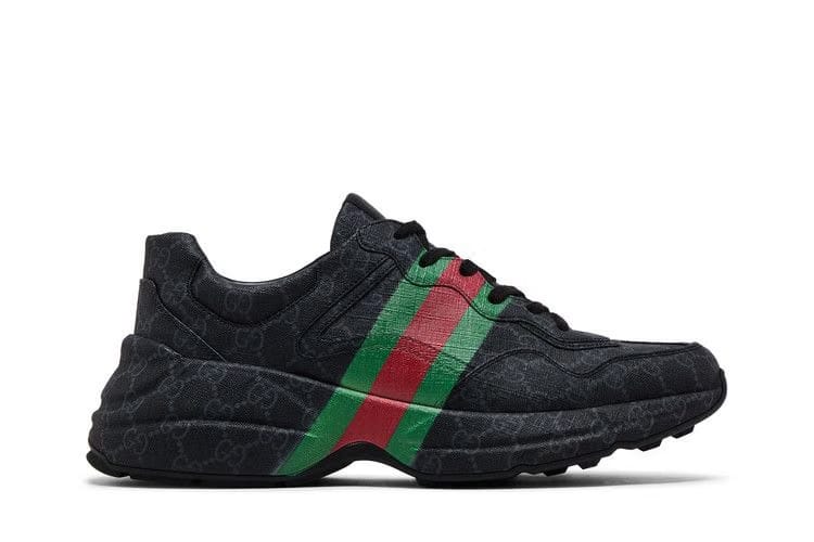 Gucci GG Rhyton Monogram - Black Green Red