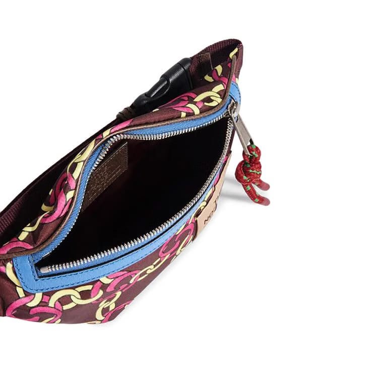The North Face x Gucci Belt Bag Burgundy Multi