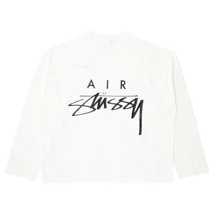 Stussy x Nike Dri Fit Mesh Jersey Sail