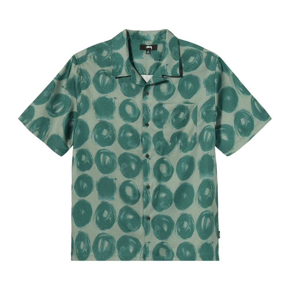 Stussy Hand Drawn Dot Shirt Green