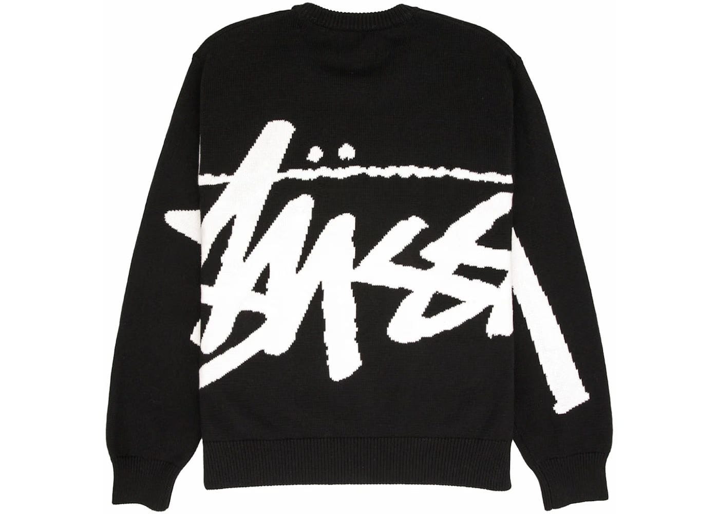 Stussy Stock Sweater Black