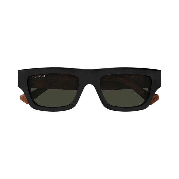 Gucci Square Sunglasses Black/Havana/Grey