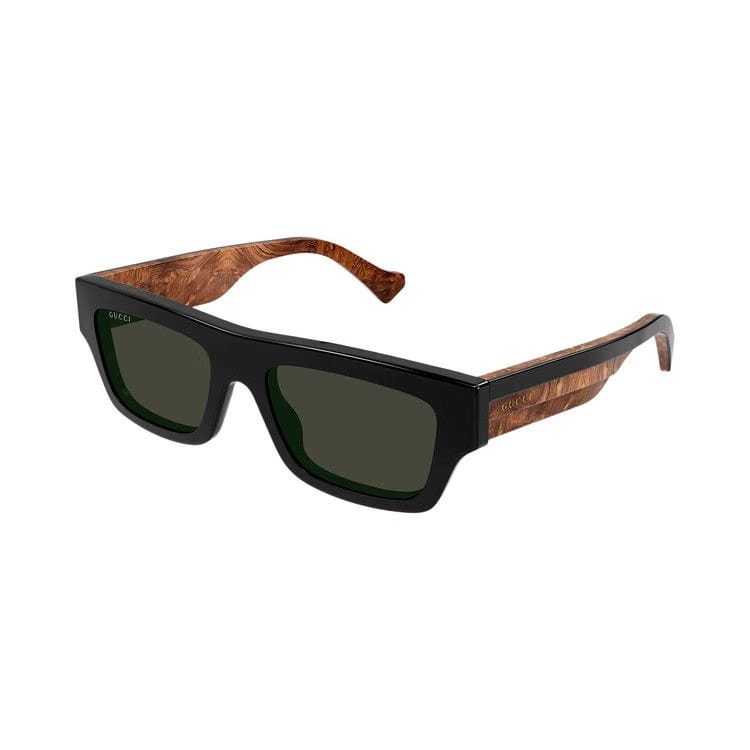 Gucci Square Sunglasses Black/Havana/Grey