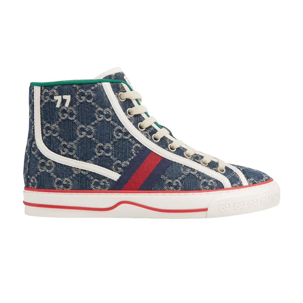 Gucci Wmns Tennis 1977 High 'Denim'