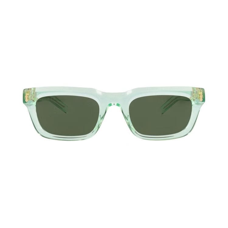 Gucci Square Frame Recycled Acetate Sunglasses Green