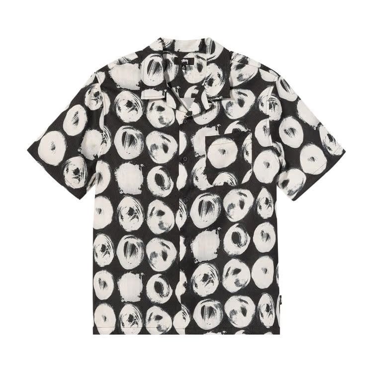 Stussy Hand Drawn Dot Shirt Black