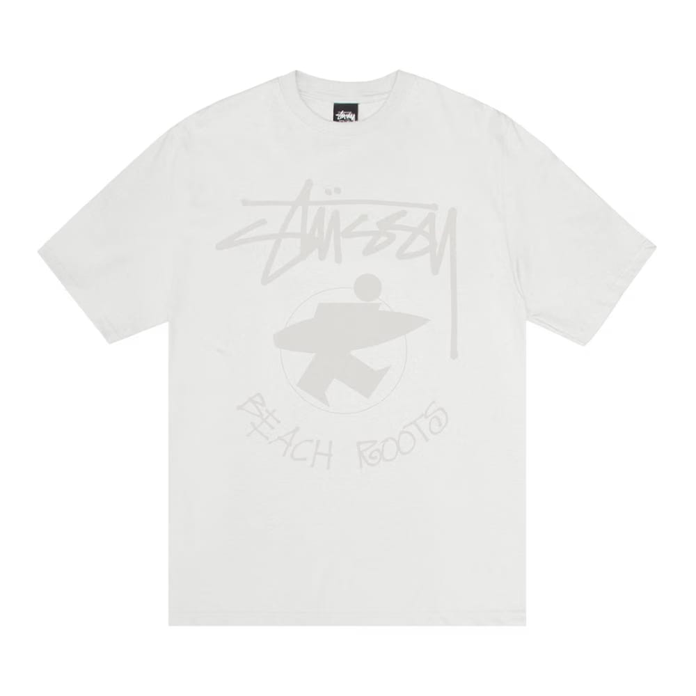 Stussy Beach Roots T-Shirt Natural