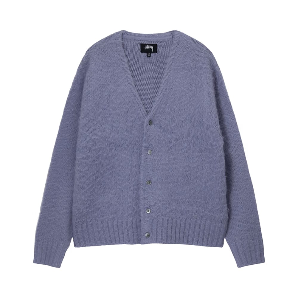 Stussy Brushed Cardigan Lavender