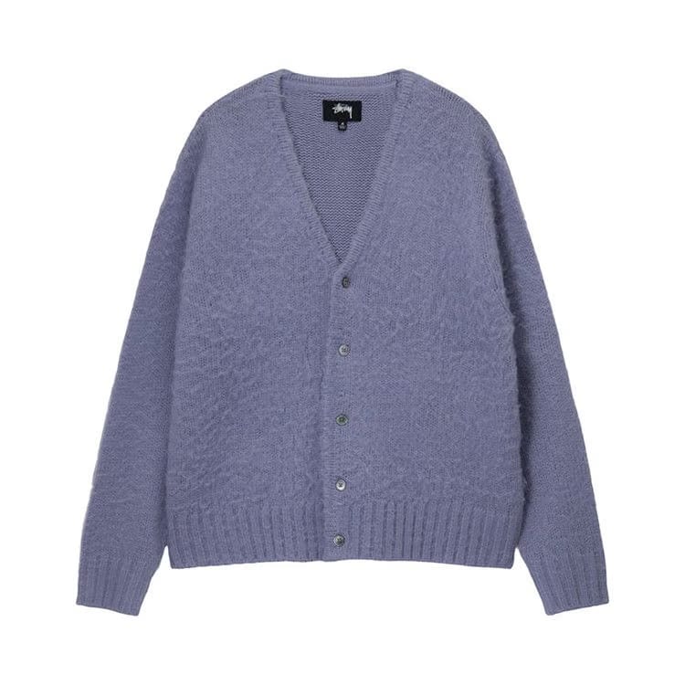 Stussy Brushed Cardigan Lavender