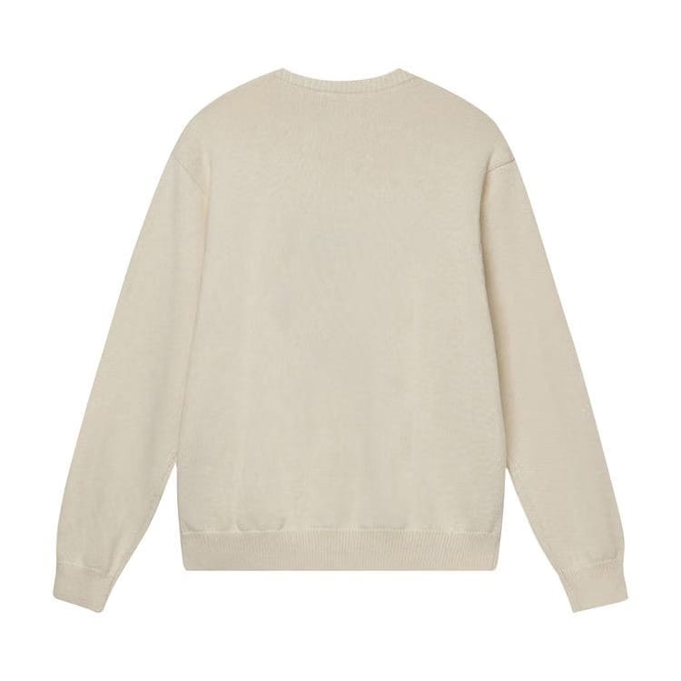 Stussy Skull Sweater Natural