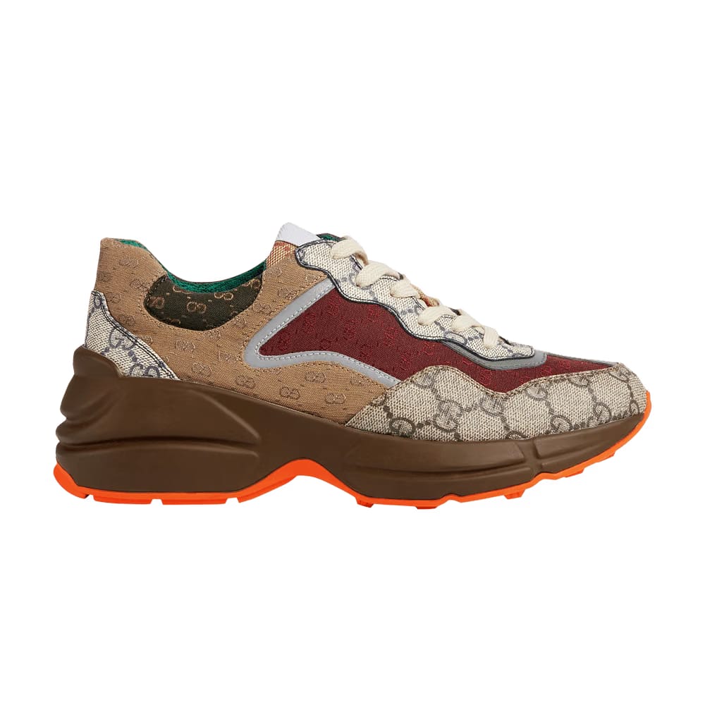 Gucci Wmns GG Rhyton 'Beige Brick Red'
