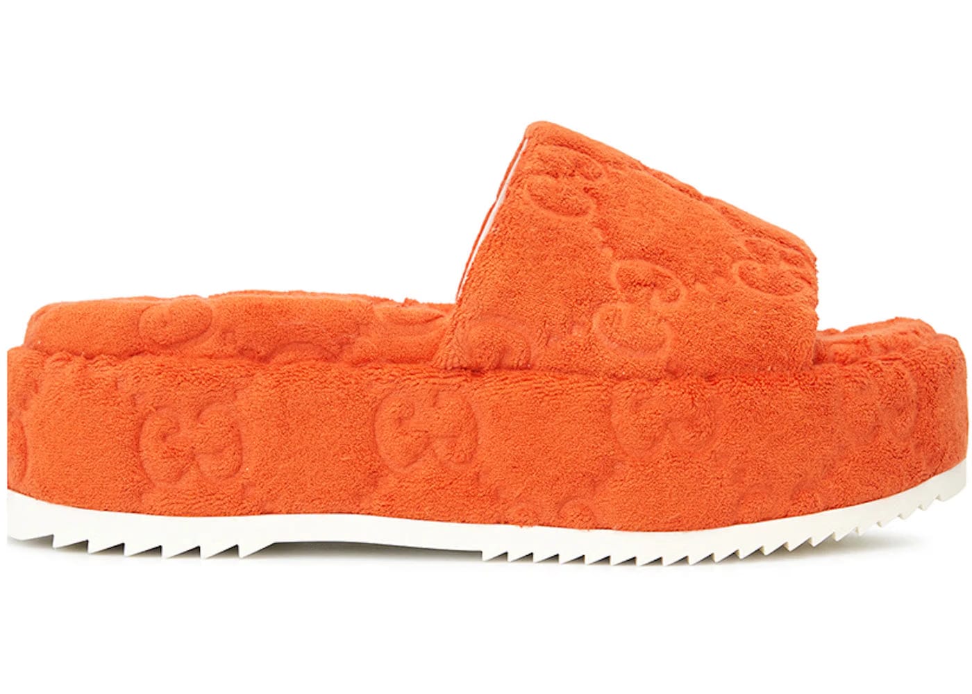 Gucci Wmns GG Platform Sandal 'Orange'