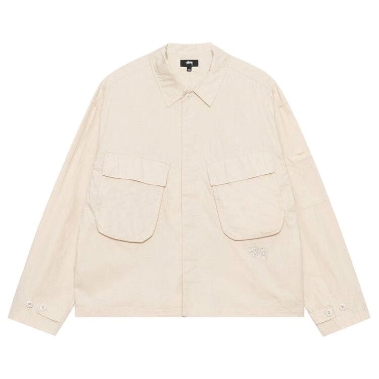 Stussy Military Overshirt Bone
